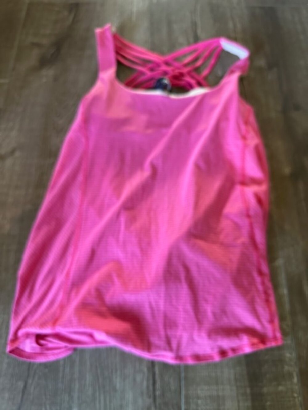 Lululemon butterfly tank top with built in bra